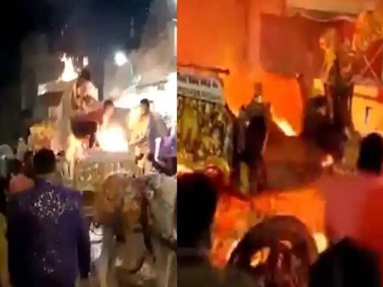 పెళ్లి ఊరేగింపులో అప‌శృతి:  గుర్ర‌పు బోగీలో మంట‌లు… క్ష‌ణాల వ్య‌వ‌ధిలో…