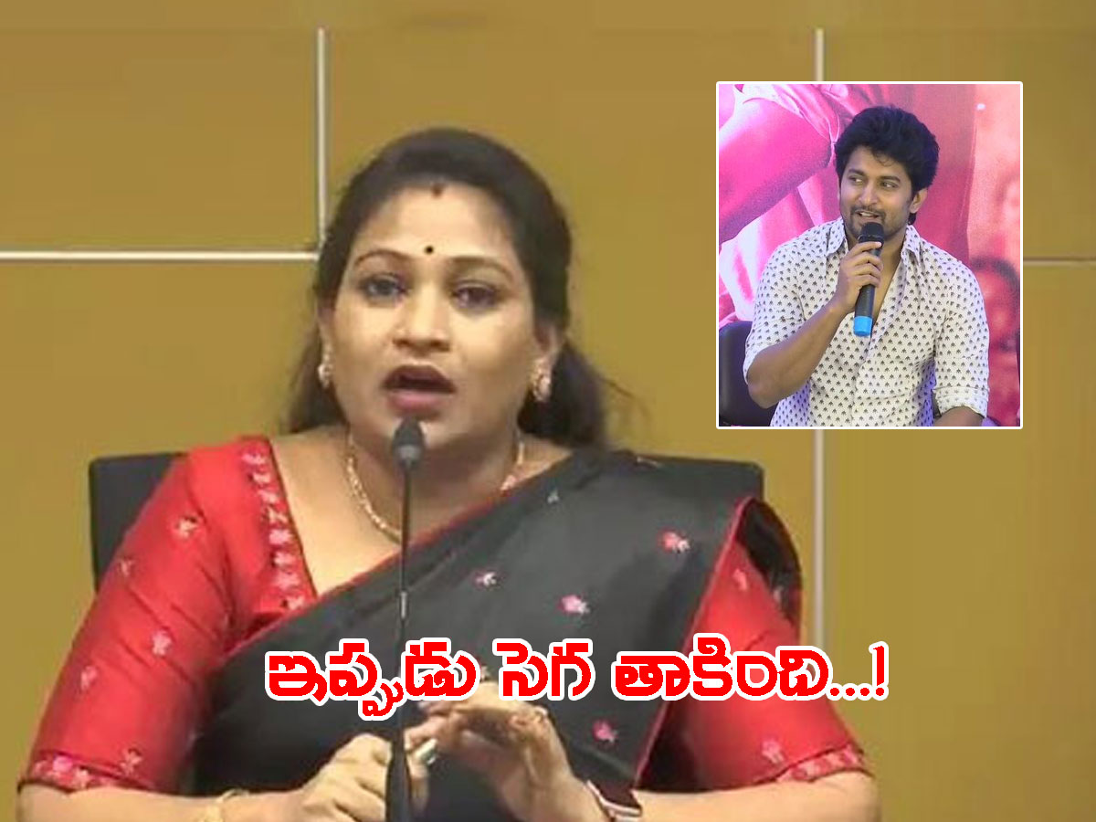 హీరో నానికి థాంక్స్ చెప్పిన మహిళా నేత..