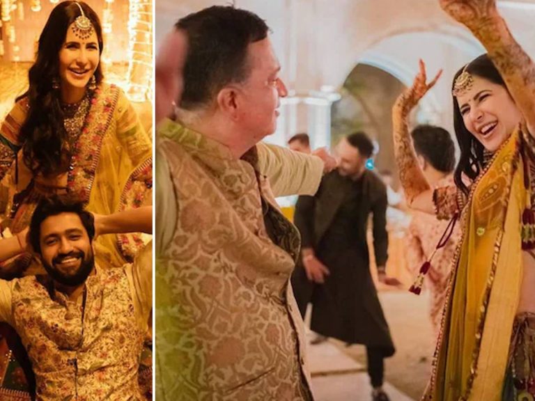 మామయ్యతో కలిసి కత్రినా డ్యాన్స్… మెహందీ ఫోటోలు వైరల్