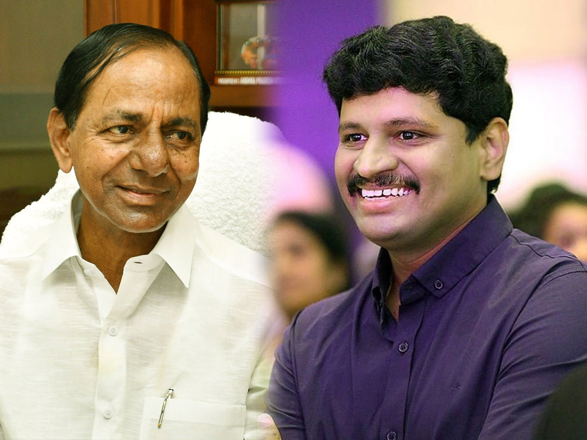 కేసీఆర్‌పై అభిమానాన్ని చాటిన ఎంపీ సంతోష్‌..