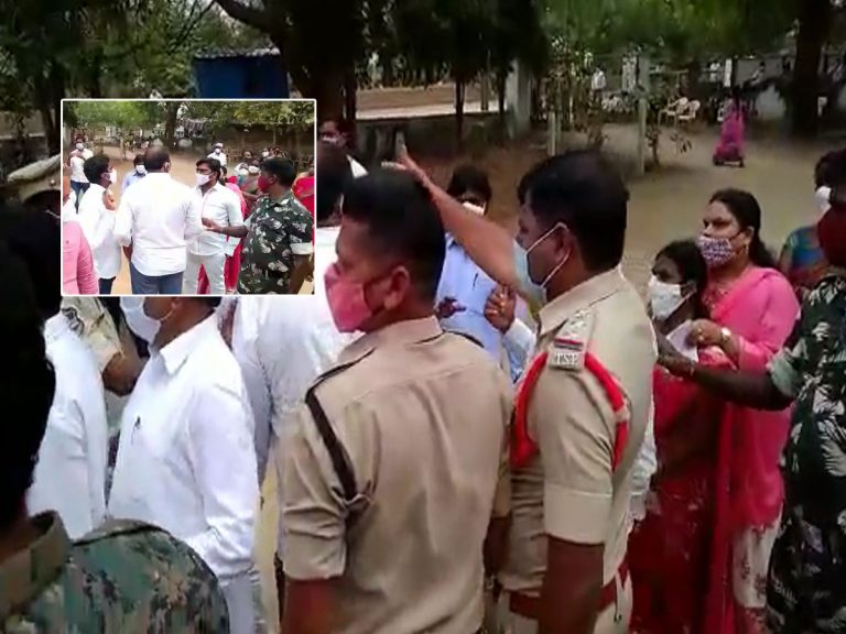 ఎమ్మెల్సీ ఎన్నికలు.. పెద్దపల్లి పోలింగ్‌ కేంద్రంలో ఉద్రిక్తత