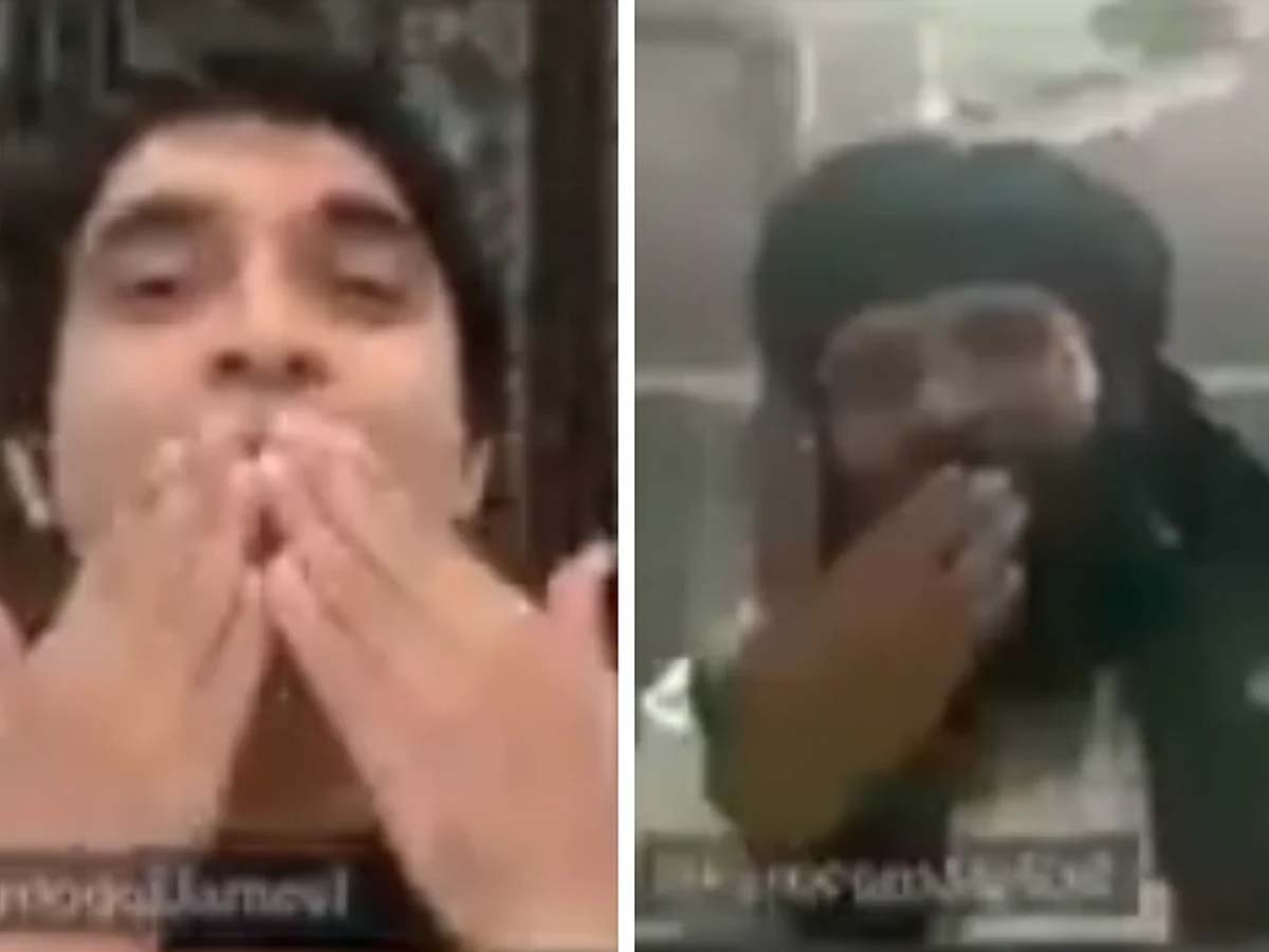 వైర‌ల్‌: తాలిబ‌న్ నాయ‌కుడికి పాక్ జ‌ర్న‌లిస్ట్ ప్లైయింగ్ కిస్‌… వీడియో లీక్..