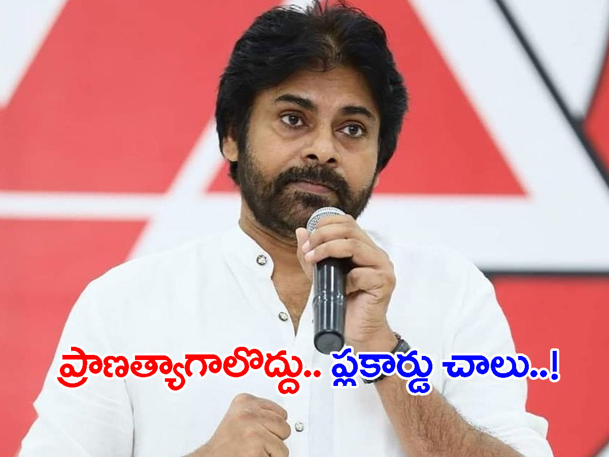 స్టీల్‌ ప్లాంట్‌ కోసం ప్రాణత్యాగాలొద్దు.. ఇది చేస్తే చాలు-పవన్‌ కల్యాణ్‌