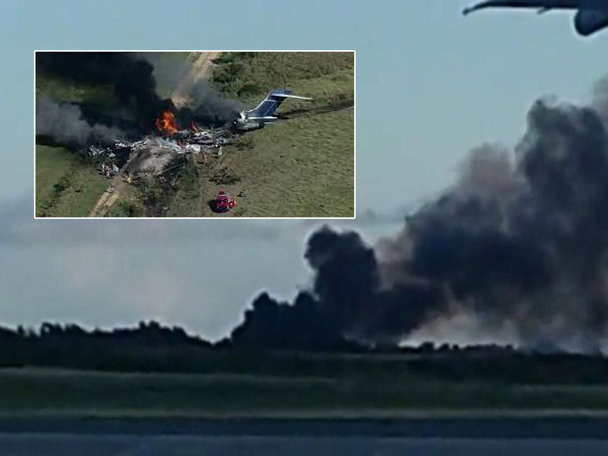 కుప్పకూలిన మరో విమానం.. 9 మంది మృతి