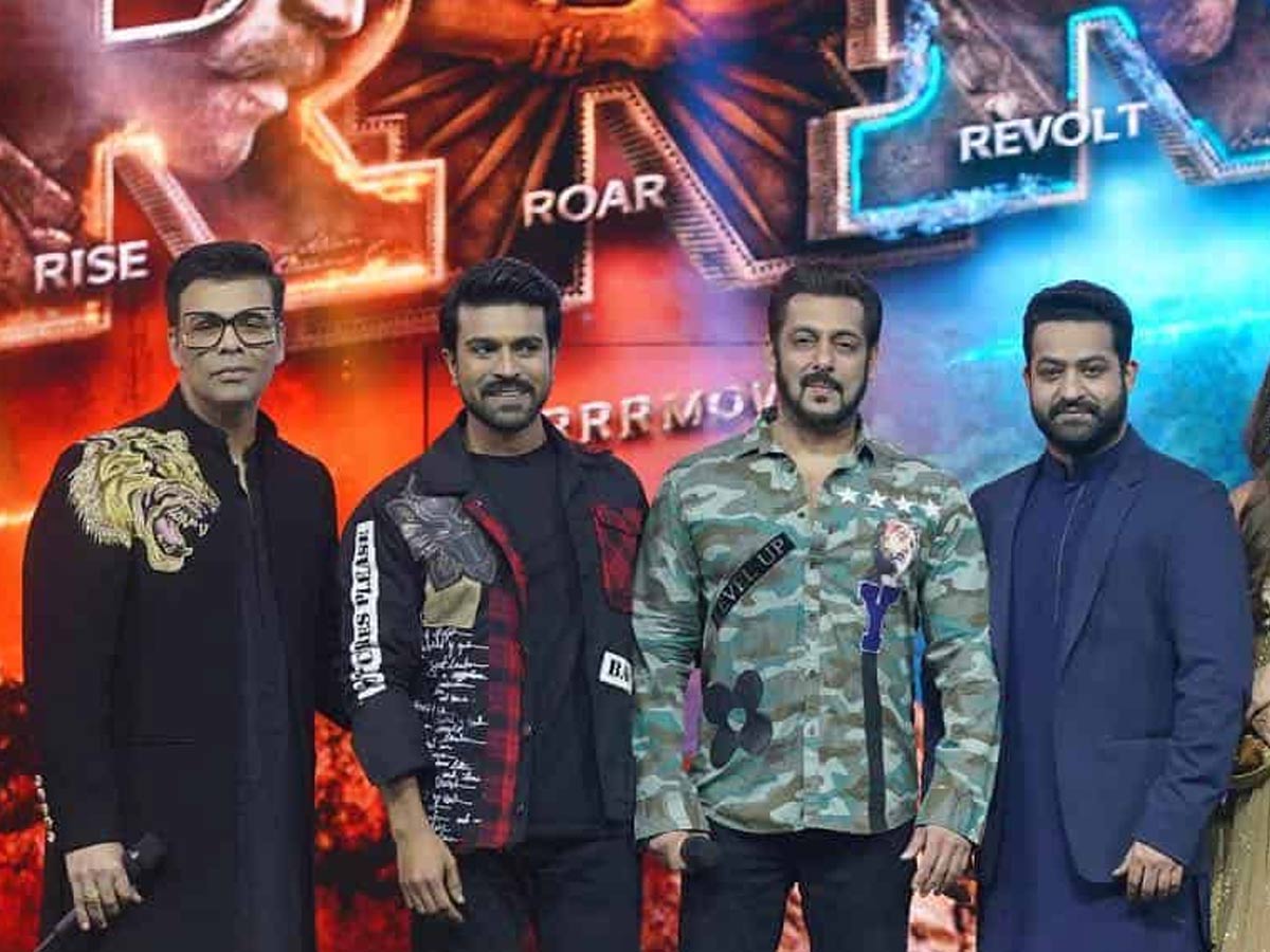 ‘ఆర్ఆర్ఆర్’ స్టార్స్ తో సల్మాన్ స్టెప్పులు… ఊర నాటు