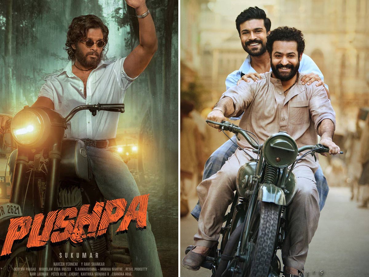 ‘పుష్ప’, ‘ఆర్ఆర్ఆర్’ ప్రచారంలో పదనిసలు