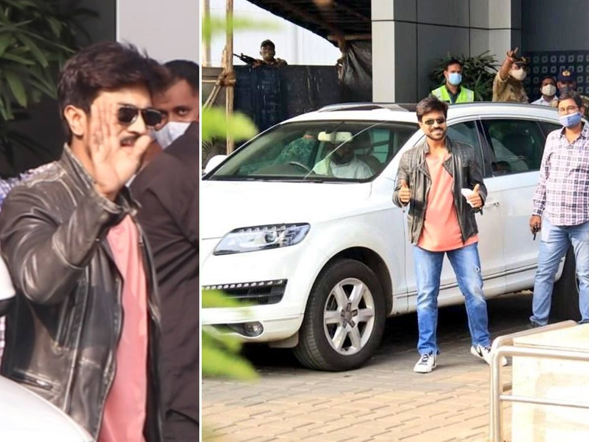 ముంబైలో మెగా ఈవెంట్… ఉబెర్ కూల్ లుక్‌ లో రామ్ చరణ్