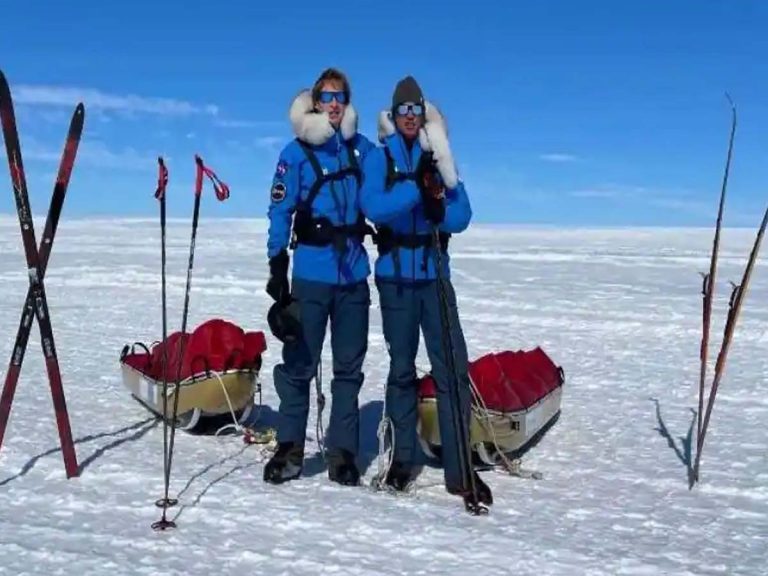 అంటార్కిటికాలో 3600 కిమీ పాద‌యాత్ర‌… దేనికోస‌మంటే…