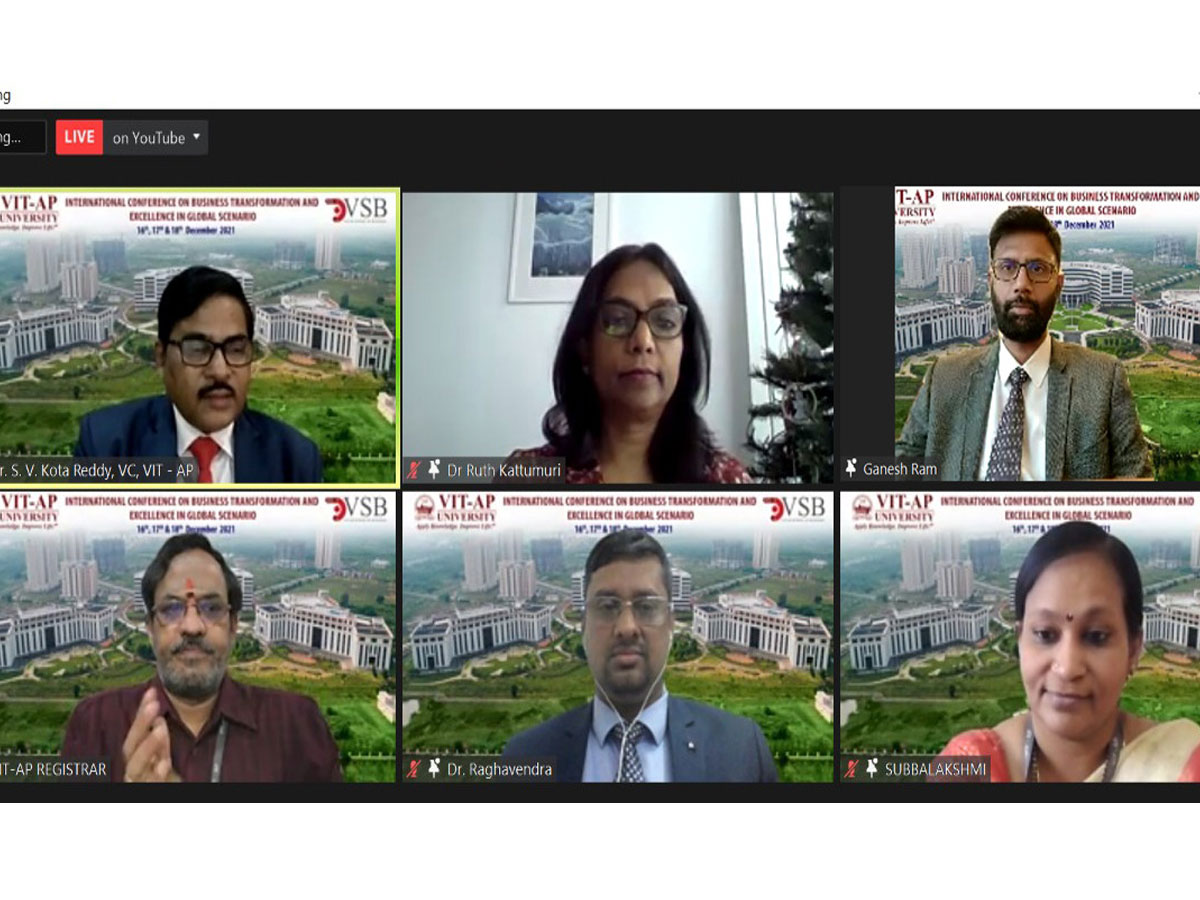 వి.ఐ.టి.-ఏ.పి విశ్వవిద్యాలయంలో అంతర్జాతీయ సదస్సు ప్రారంభం