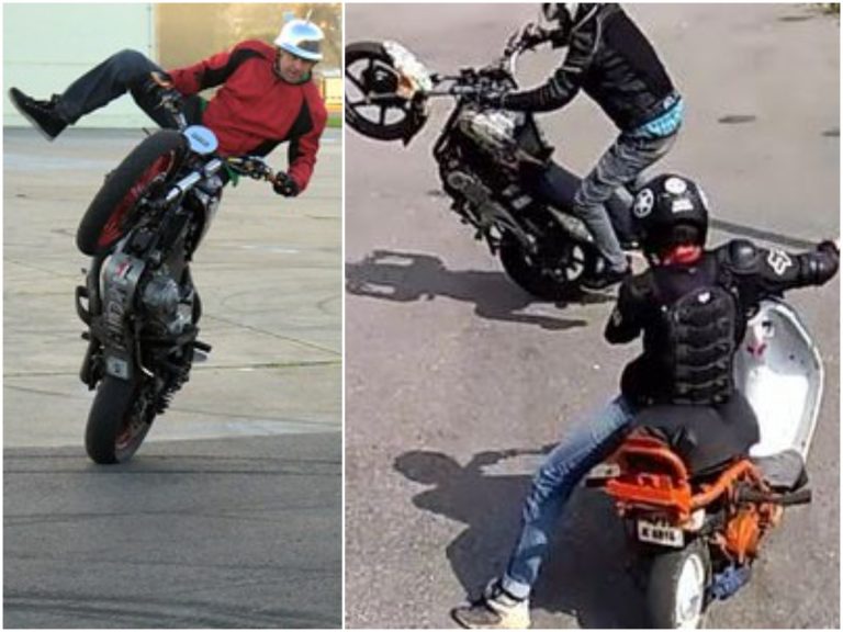 పట్టపగలే బైక్ విన్యాసాలు.. జుట్టుపీక్కుంటున్న పోలీసులు