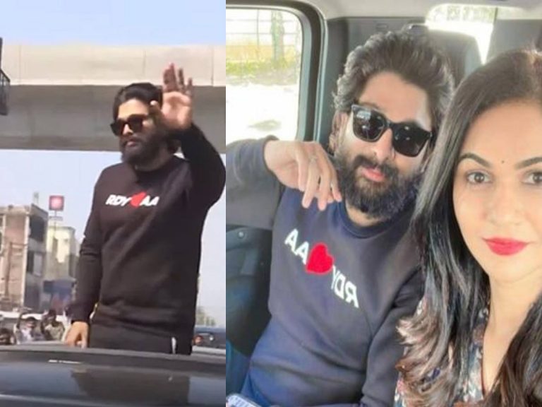 రౌడీవేర్ లో బన్నీ.. దేవరకొండకు థాంక్స్ చెప్పిన ఐకాన్ స్టార్