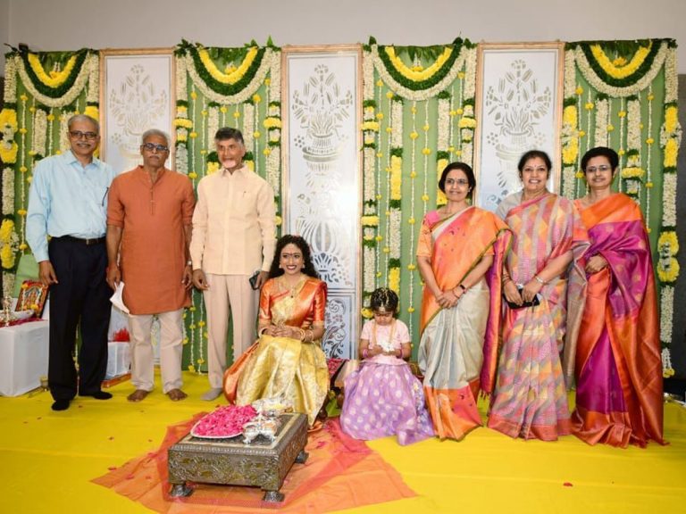 పెళ్ళిలో సందడి చేసిన నందమూరి, నారా, దగ్గుబాటి ఫ్యామిలీలు