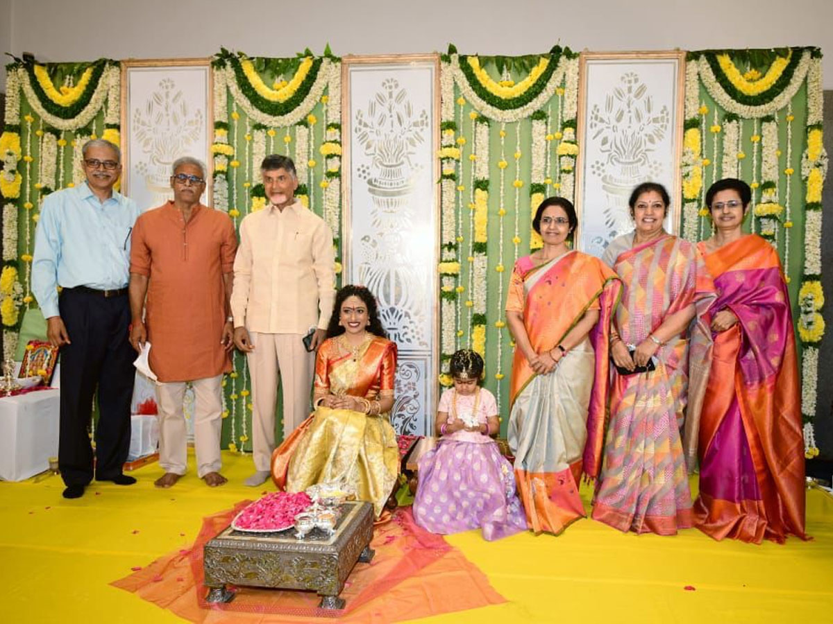 పెళ్ళిలో సందడి చేసిన నందమూరి, నారా, దగ్గుబాటి ఫ్యామిలీలు