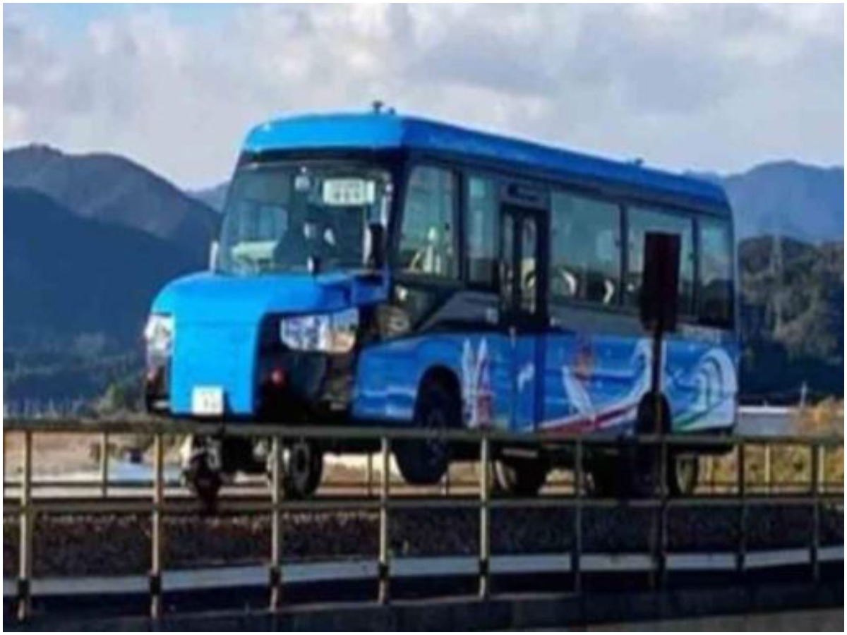 ఇది టూ ఇన్ వన్ రైల్ కం బస్.. ఎక్కడో తెలుసా?