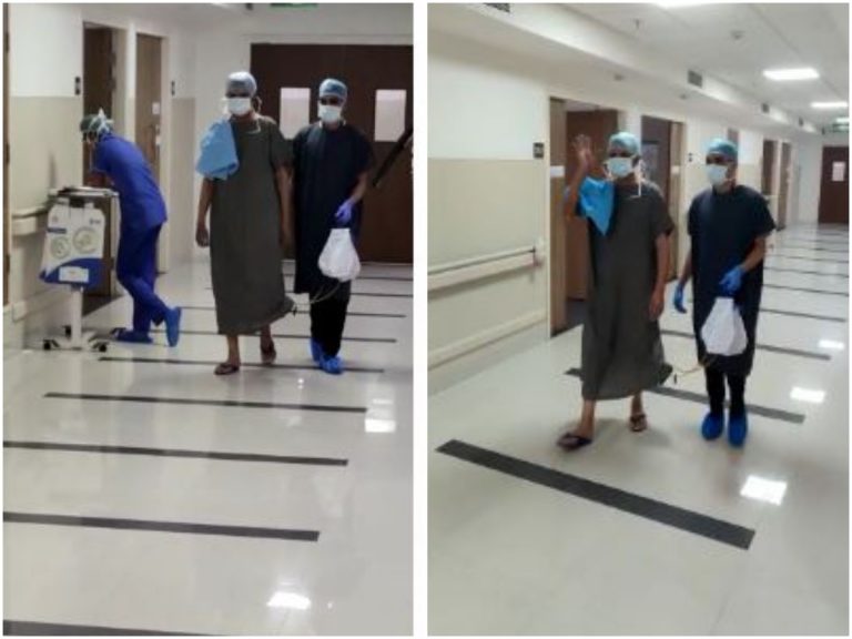 మాజీ మంత్రి ఫరీదుద్దీన్ చివరి నడక.. వైరల్ అవుతున్న వీడియో