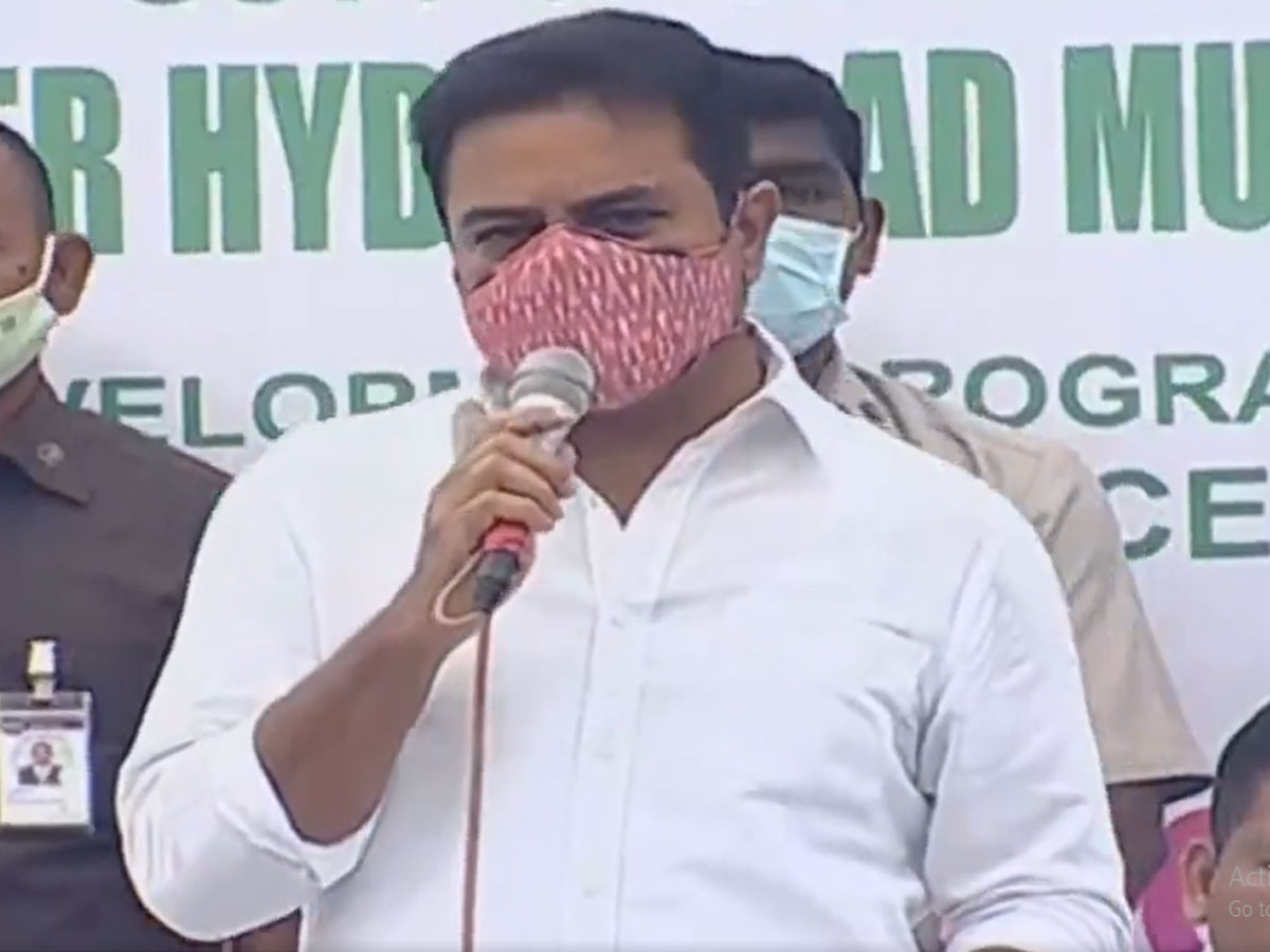 శాశ్వత పరిష్కారం కోసమే ఎస్‌ఎన్డీపీని తీసుకొచ్చాం : కేటీఆర్‌