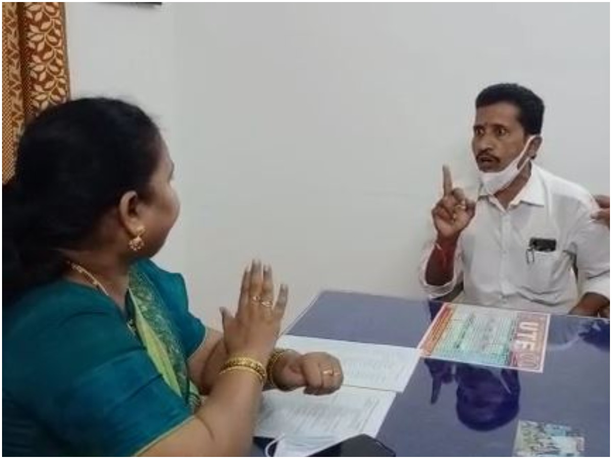 చేయకపోతే చీరేస్తా.‌.‌.‌ మహిళా అధికారికి వైసీపీనేత వార్నింగ్