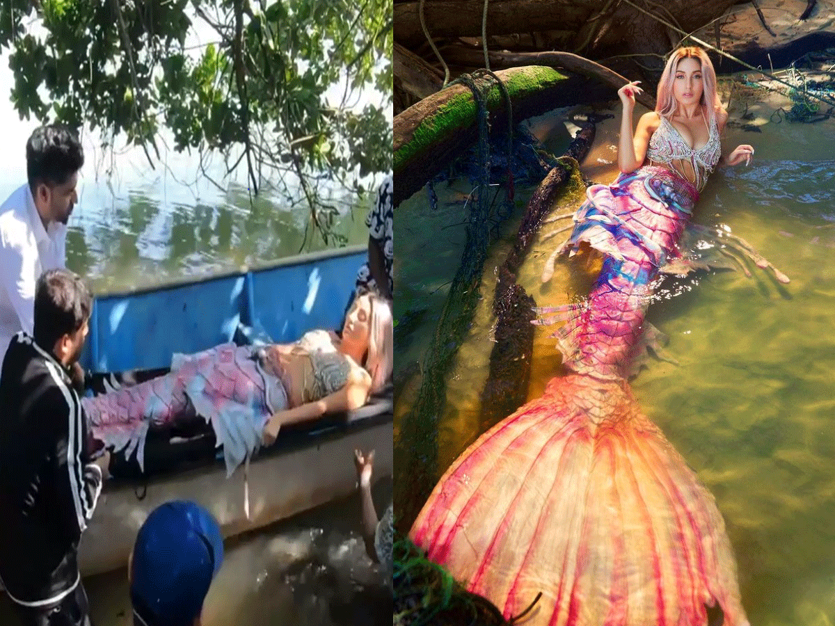 స్ట్రెచర్‌పై ‘బాహుబలి’ భామ.. అసలేం జరిగింది..?