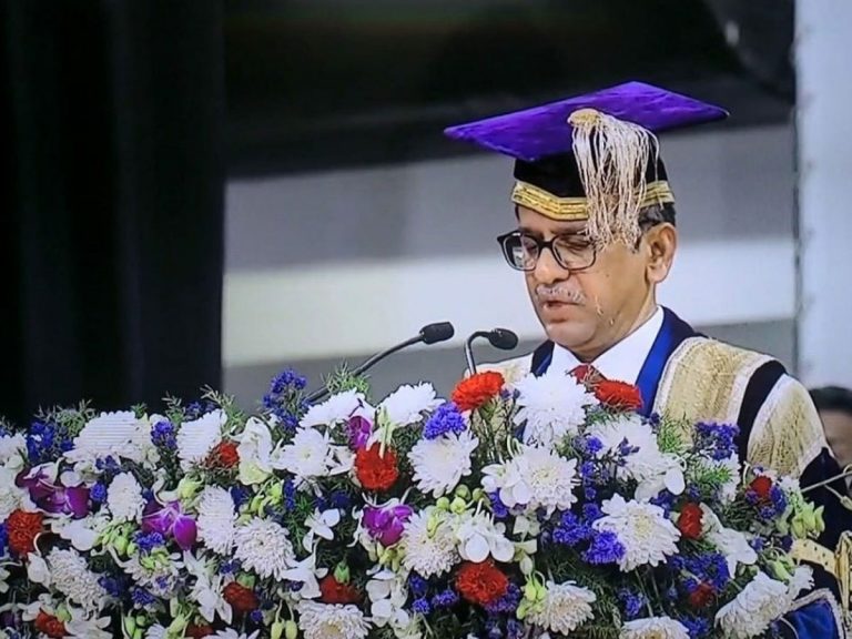 నల్సార్ యూనివర్సిటీ 18వ స్నాతకోత్సవంలో పాల్గొన్న‌ ఎన్వీ రమణ