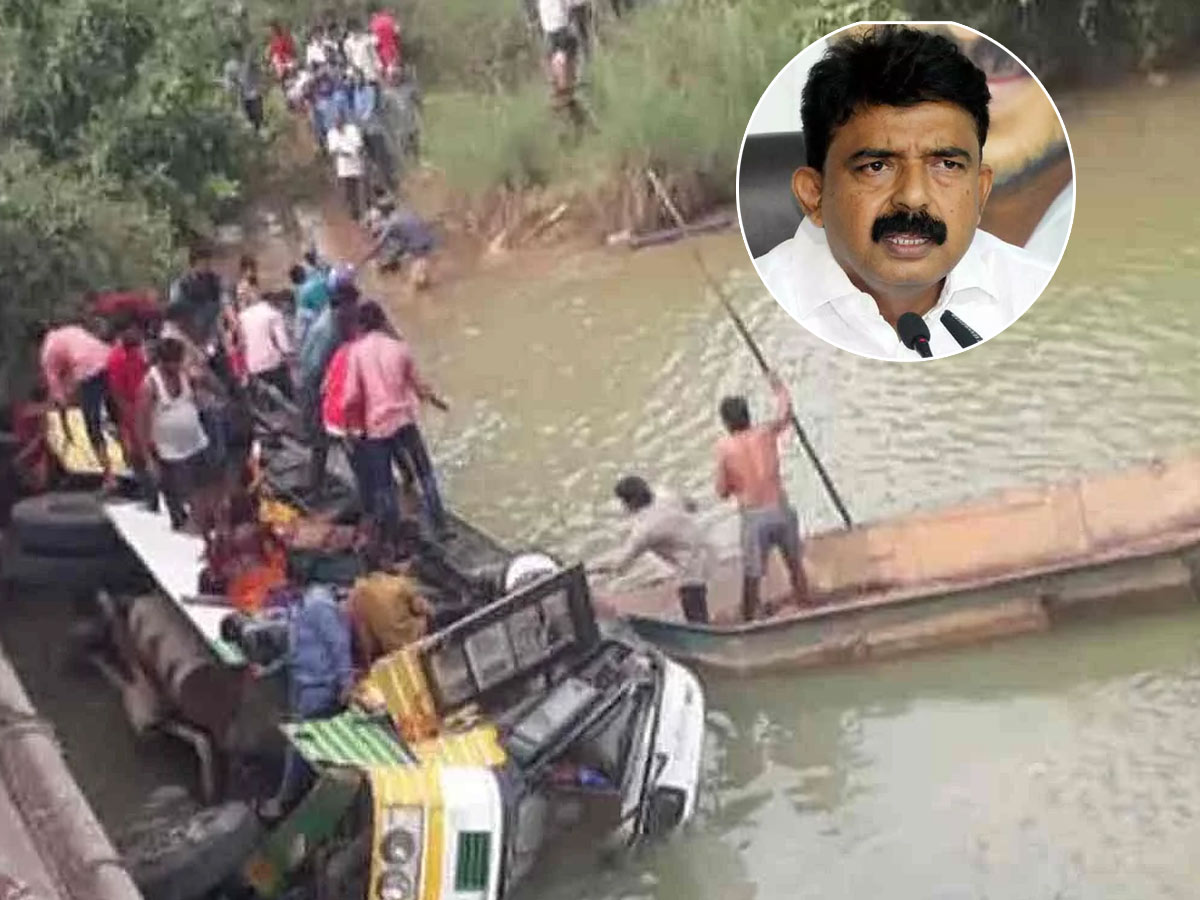 బస్సు ప్రమాదంపై విచారణకు ఆదేశించిన పేర్ని నాని