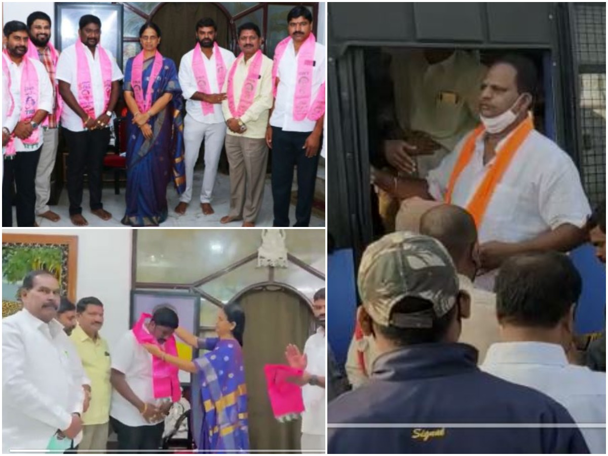 టీఆర్‌ఎస్‌లో చేరిన  కార్పొరేటర్.. బీజేపీ గరం గరం