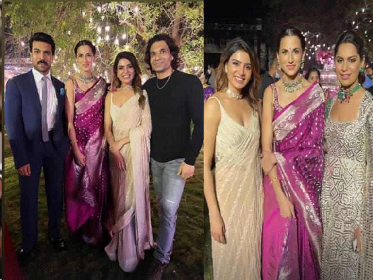 రామ్ చరణ్ మరదలి పెళ్లిలో సందడి చేసిన సమంత.. పిక్స్ వైరల్