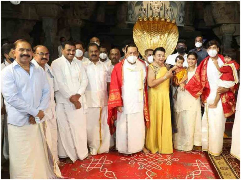 తిరుమల శ్రీవారిని దర్శించుకున్న రాజపక్సే