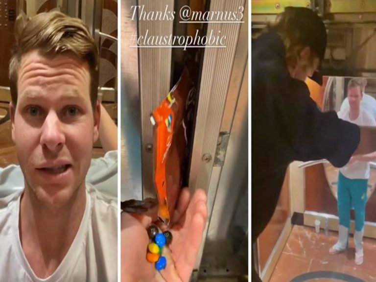 లిఫ్టులో ఇరుక్కుపోయిన ఆస్ట్రేలియా స్టార్ క్రికెటర్