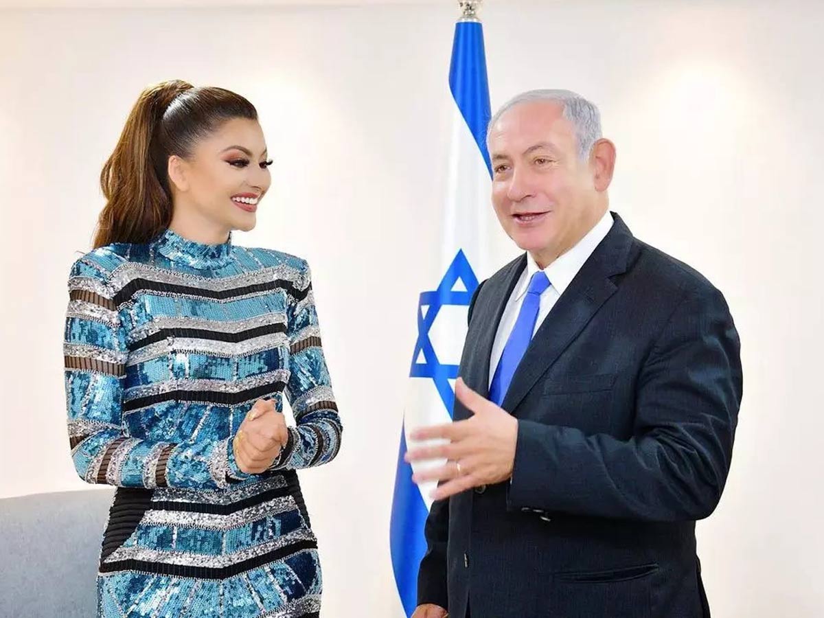 ఇజ్రాయెల్ మాజీ ప్రధానితో హీరోయిన్ భేటీ… బహుమతిగా భగవద్గీత