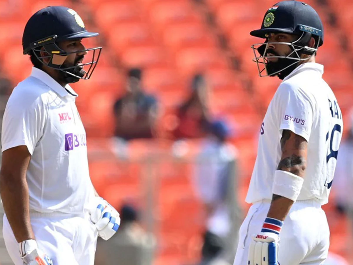 టెస్ట్ ర్యాంకింగ్స్ లో తమ స్థానాలు నిలుపుకున్న కోహ్లీ, రోహిత్