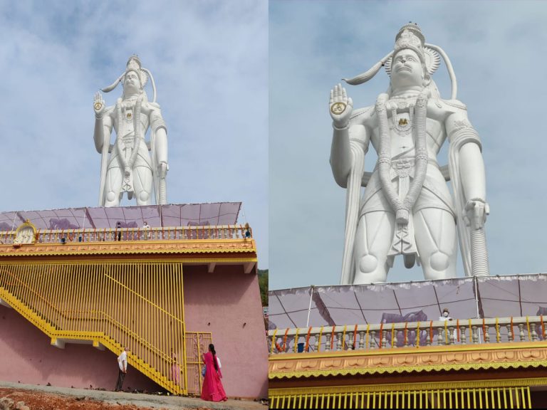 సీతమ్మధారలో 108 అడుగుల ఆంజ‌నేయ‌ స్వామి విగ్రహావిష్కరణ