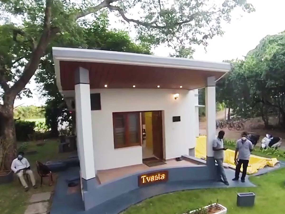 ఇండియాలో తొలి 3డీ హౌస్‌… ఆనంద్ మ‌హీంద్రా ఆస‌క్తిక‌ర ట్వీట్‌…