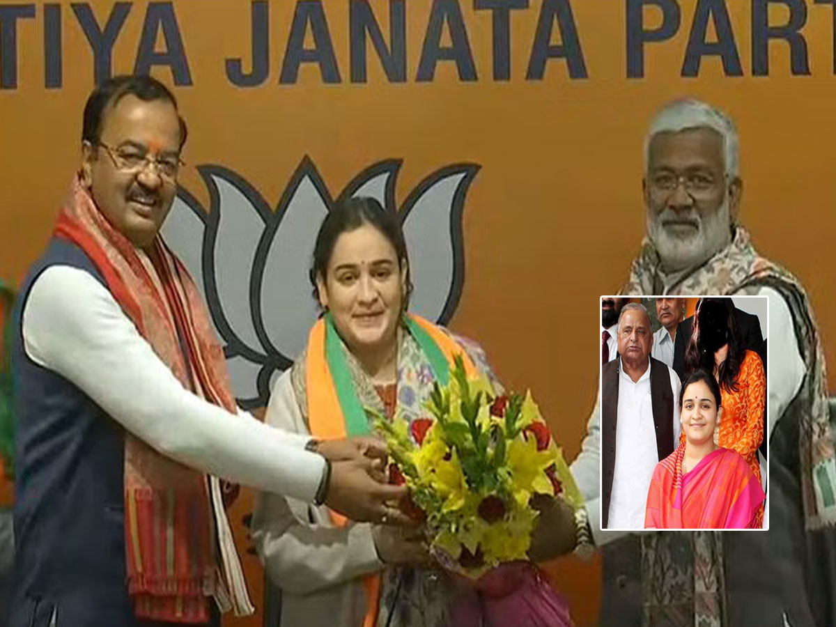 అఖిలేష్‌ యాదవ్‌కు బిగ్  షాక్‌… బీజేపీలో చేరిన ములాయం కోడలు