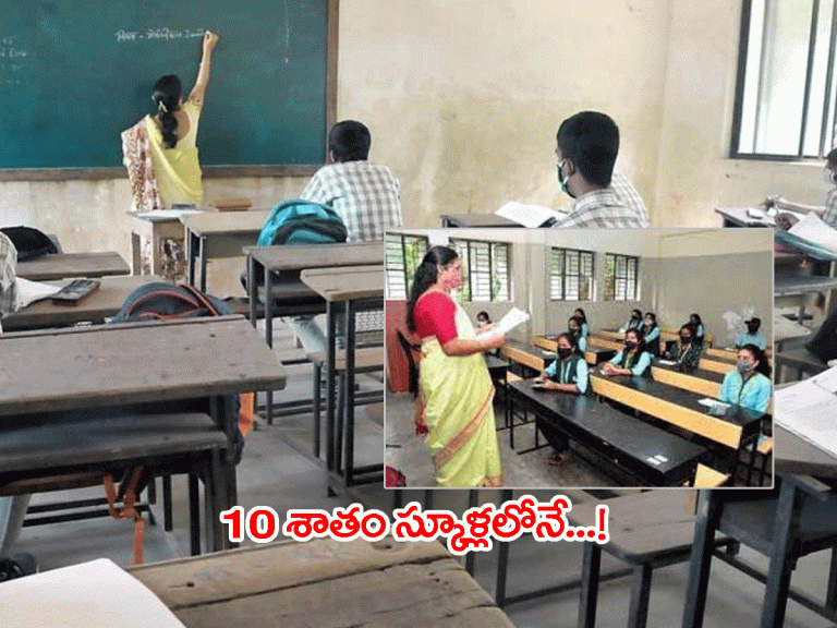 స్కూళ్ల‌లో క‌రోనా క‌ల‌క‌లం.. 10 శాతం కేసులు అక్క‌డే..