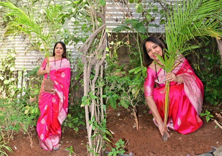 గ్రీన్ ఇండియా ఛాలెంజ్ లో పాల్గొన్న పద్మశ్రీ డా.పద్మజారెడ్డి