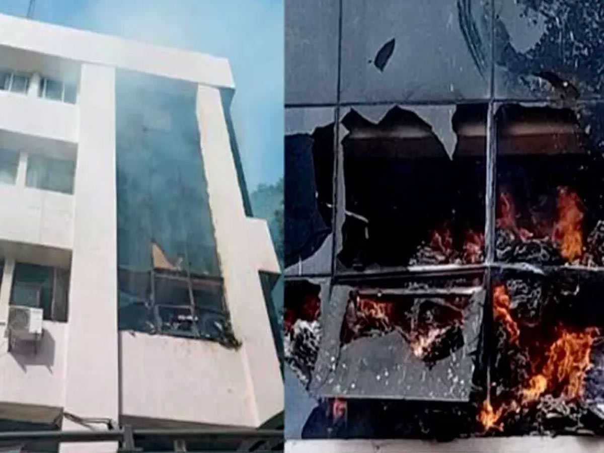 జీహెచ్‌ఎంసీ ఆఫీసులో అగ్నిప్రమాదం.. ఫైల్స్‌ దగ్ధం..