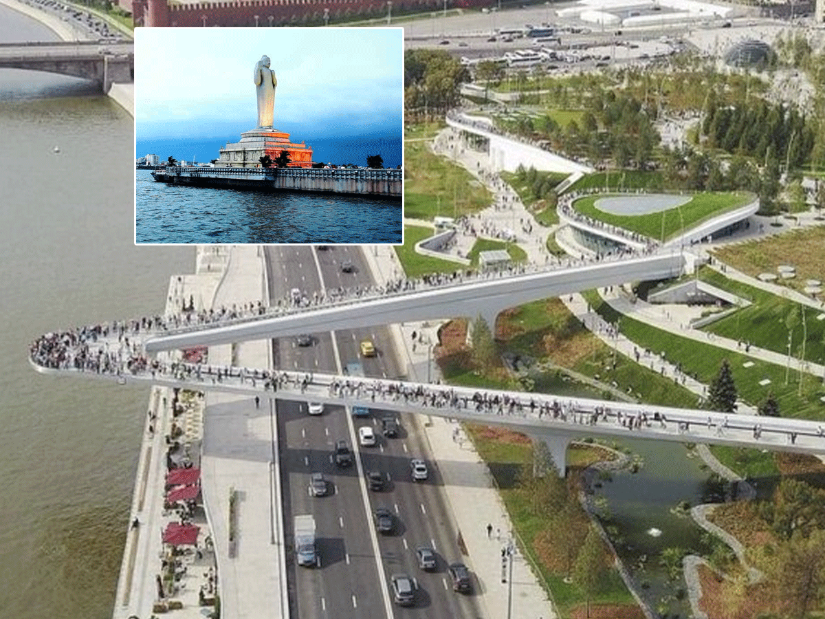 హైద‌రాబాద్ ప‌ర్యాట‌కుల‌కు క‌ను విందు.. సాగర్‌ తీరాన ‘లేక్‌ వ్యూ డెక్‌’