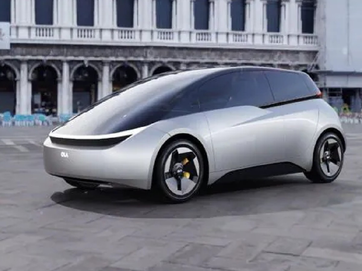 ఆక‌ట్టుకుంటున్న ఓలా ఈవీ కారు…