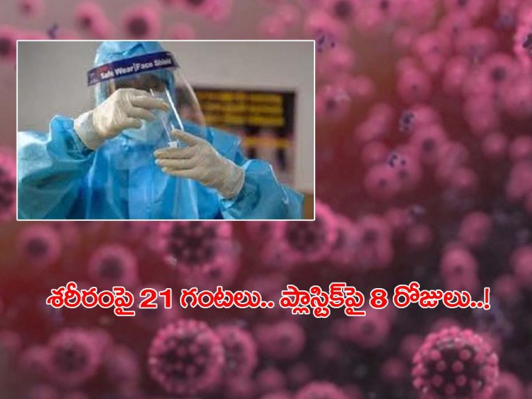 షాకింగ్ నివేదిక‌‌.. ఒమిక్రాన్ ఎన్ని గంట‌లు స‌జీవంగా ఉంటుందంటే..?