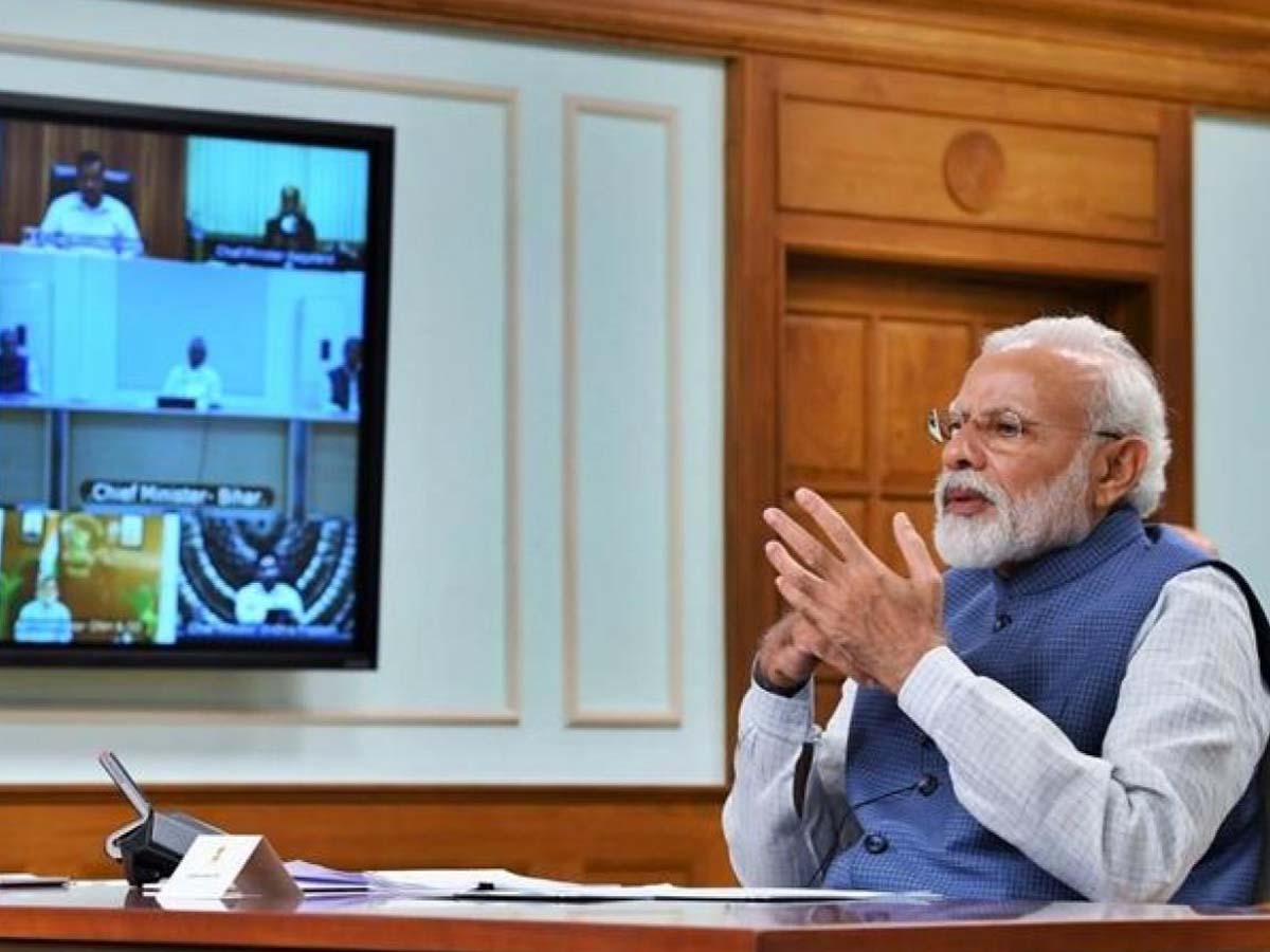 సీఎంల‌తో ప్ర‌ధాని మోడీ కాన్ఫ‌రెన్స్‌…