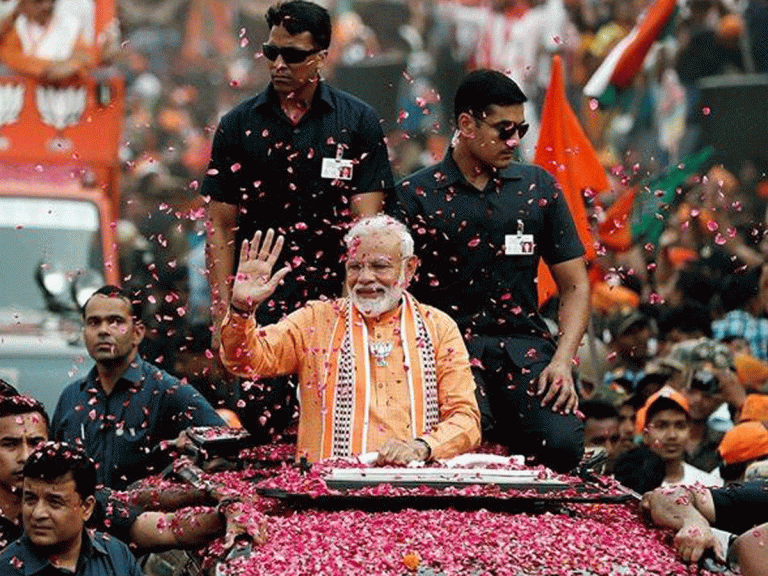 న‌రేంద్ర మోడీ పాపులారిటీ.. ప్ర‌పంచంలోనే టాప్ స్పాట్..