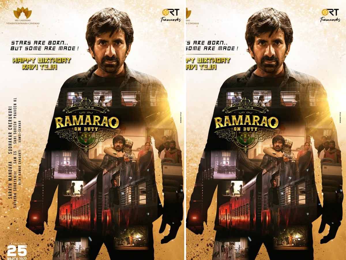 యాక్షన్ మోడ్ లో ‘రామారావు ఆన్ డ్యూటీ’