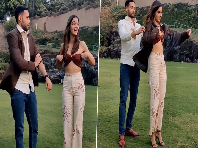 ‘లైగర్’ భామ ఫోటోషూట్.. చలికి తట్టుకోలేక అందరు చూస్తుండగానే ఆ పని చేసి