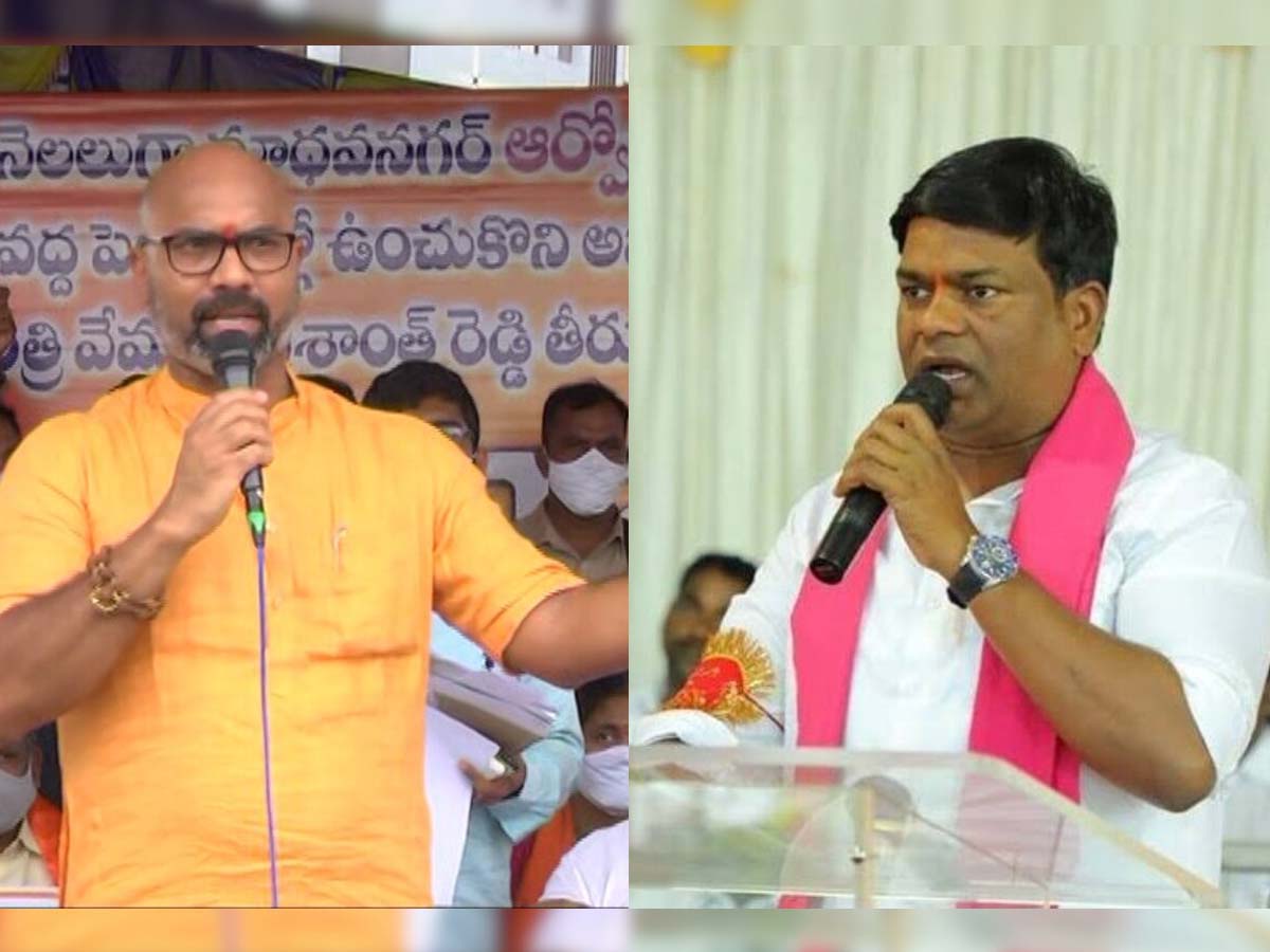 టీఆర్‌ఎస్‌ ఎమ్మెల్యే జీవన్‌రెడ్డికి..బీజేపీ ఎంపీ అరవింద్‌ సవాల్‌