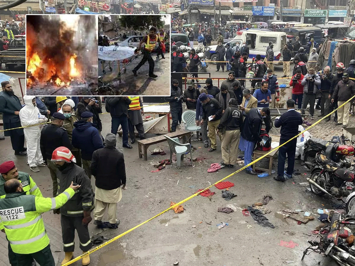 పాకిస్థాన్‌లో భారీ పేలుడు