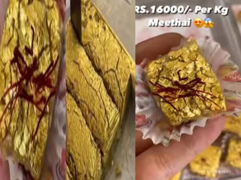 కేజీ స్వీట్ రూ. 16 వేలు.. అయినా ఎగబడుతున్న జనం.. ఎందుకో తెలుసా..?