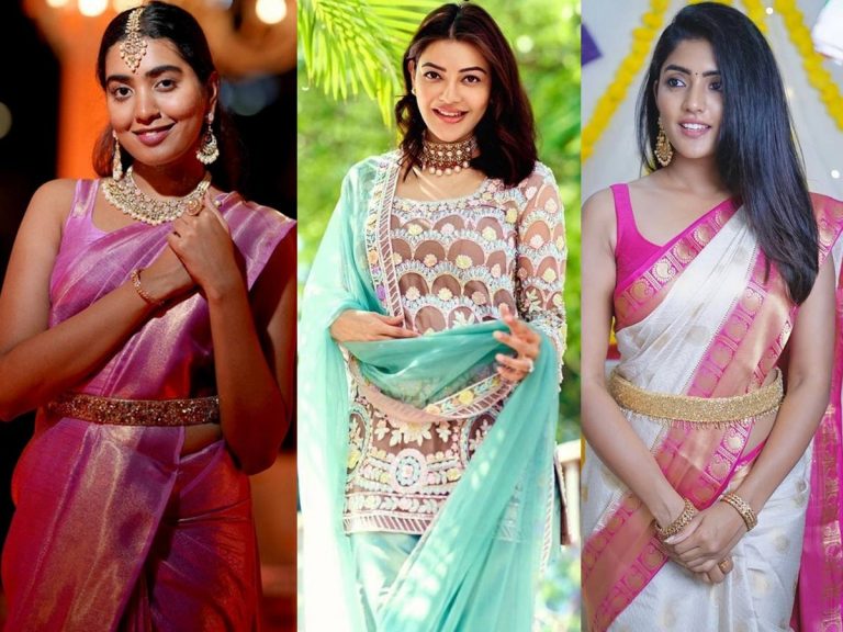 అచ్చ తెలుగు అందంలో సంక్రాంతి ముద్దుగుమ్మలు..