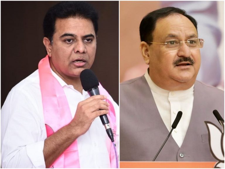 చీకట్లో గాడ్సేని మొక్కుతారు.. బయట గాంధీని పొగుడుతారు: కేటీఆర్