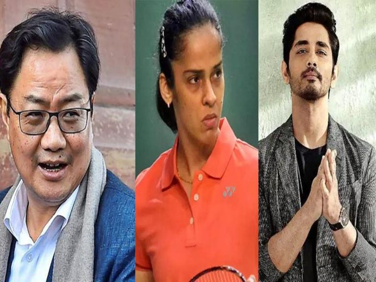 హీరో సిద్ధార్థ్ వ్యాఖ్యలను ఖండించిన కేంద్ర మంత్రి