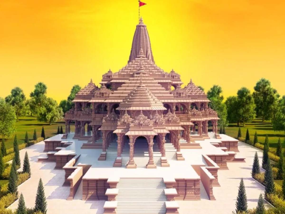 అయోధ్య రామమందిర నిర్మాణ 3Dవీడియో విడుదల